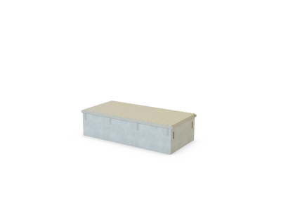 BORDEC Chambre à câbles de bâtiment BVS B125 12 130 H80