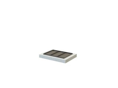 STRADEC Abdeckung SM B125 3 Deckel leer