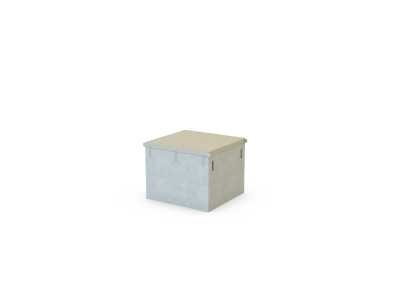 BORDEC Chambre à câbles de bâtiment BVS B125 6 130 H120