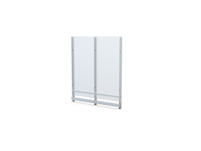 Cadre avec tôle perforée, 100/110